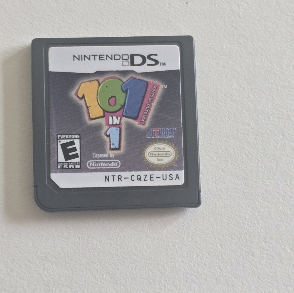 Nintendo DS Game 101 In 1 EXPLOSIVE MEGAMIX